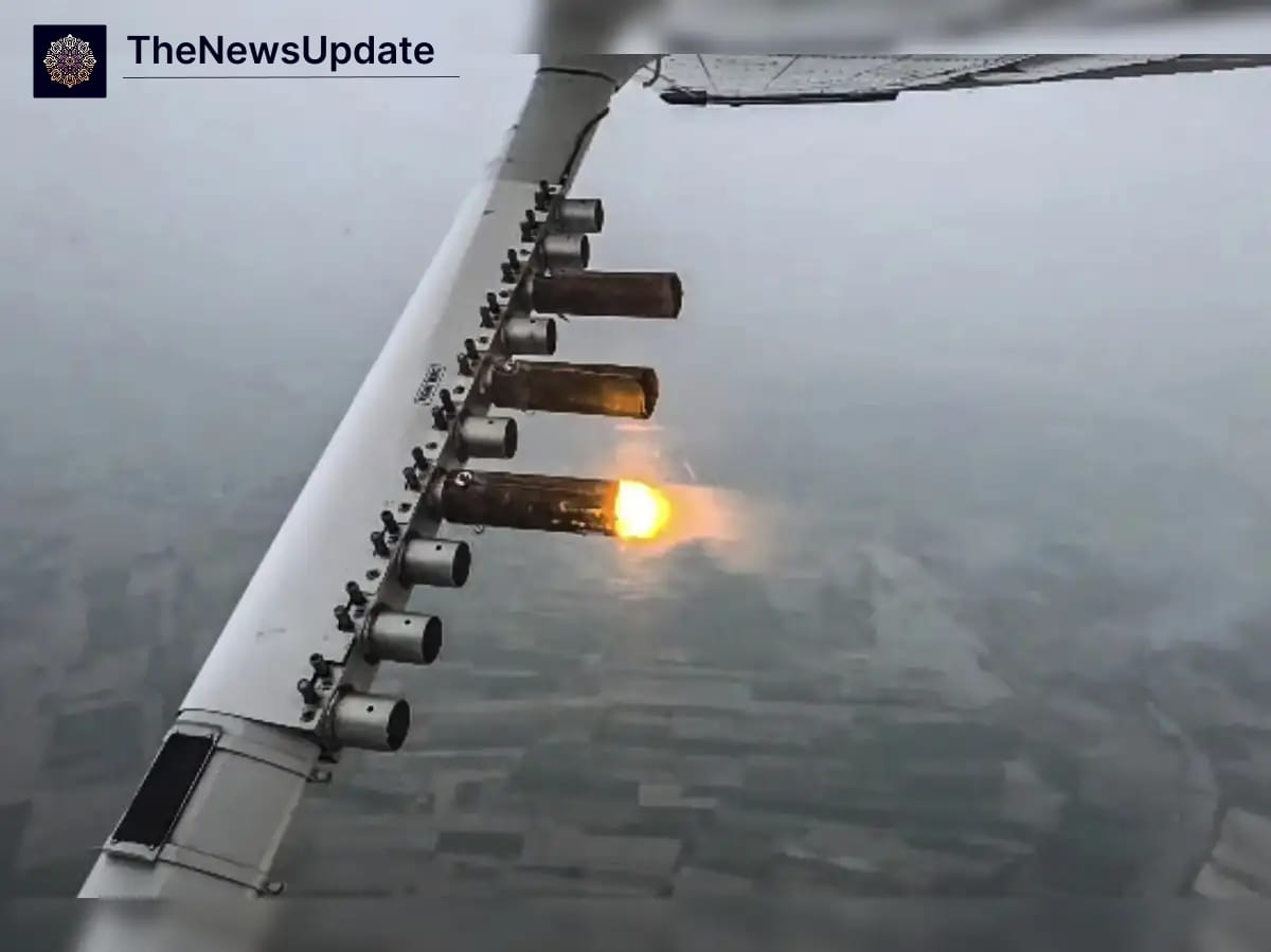 Delhi cloud seeding rain aircraft
