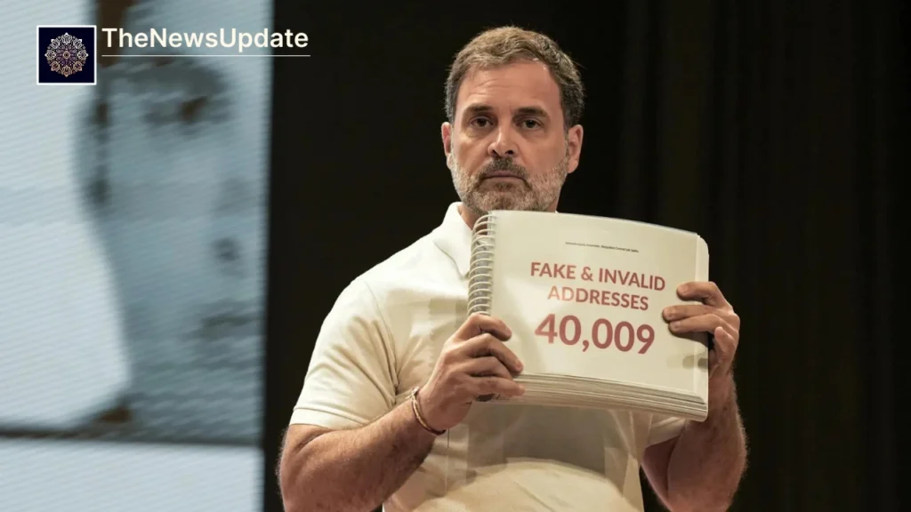 Rahul Gandhi Vote Chori Controversy