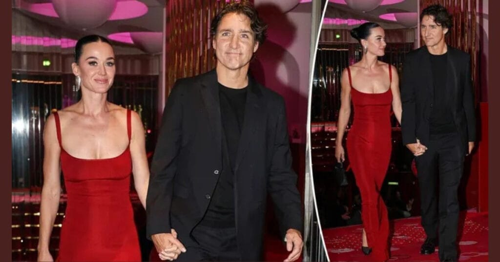 Katy Perry and Justin Trudeau spotted holding hands in Paris