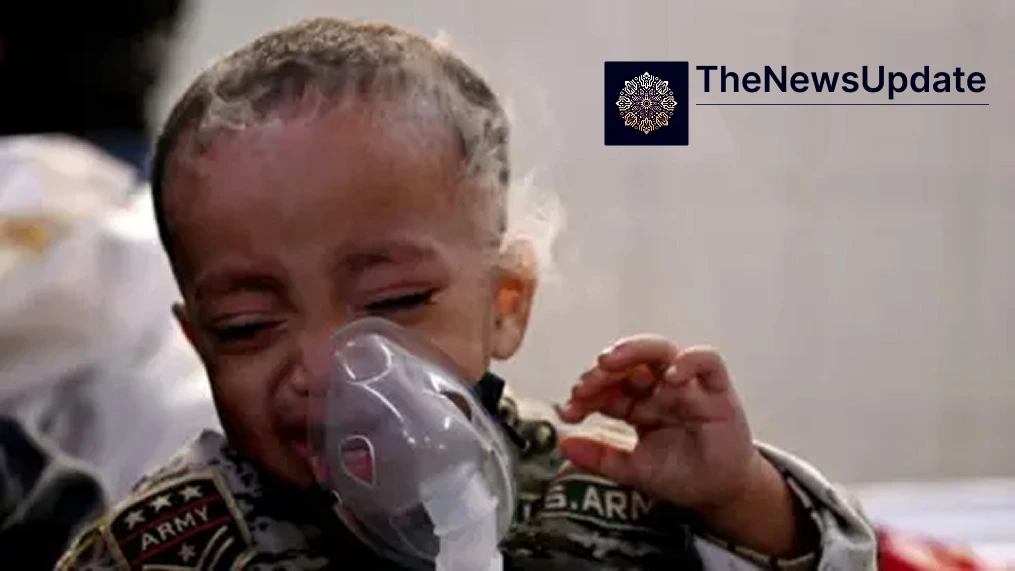 Delhi toxic air making children sick due to severe pollution and smog