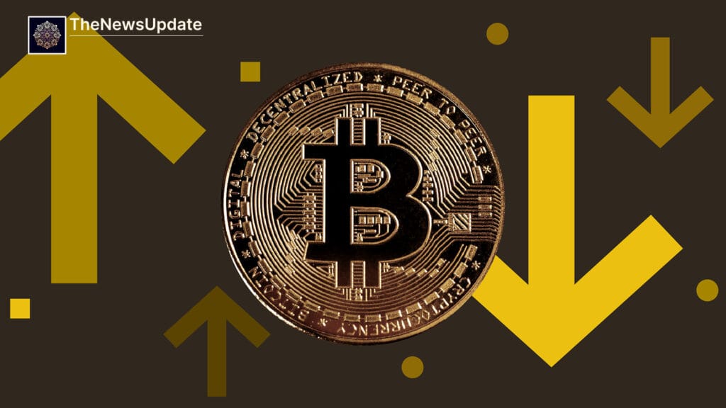 Bitcoin price chart showing crucial $100K support and possible $95K target