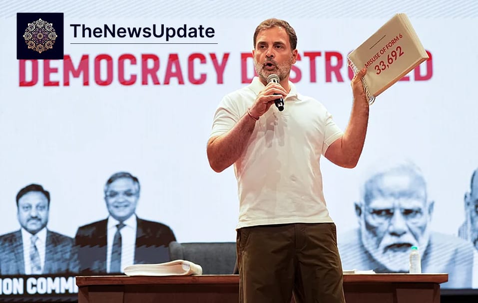 Rahul Gandhi Vote Chori Controversy