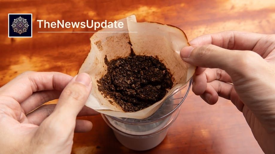 RMIT scientists testing concrete made using recycled coffee waste