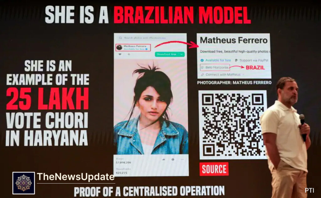 Brazilian model voter ID Haryana Brazilian model voter ID Haryana