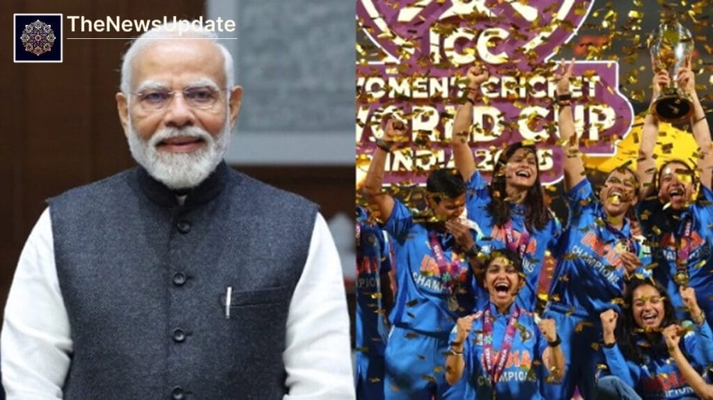 Indian Women's Cricket Team arrives in Delhi after World Cup win