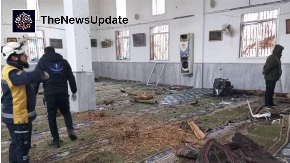 8 killed in homs mosque explosion during friday prayers, over 20 injured — table of contents background: fragile security...