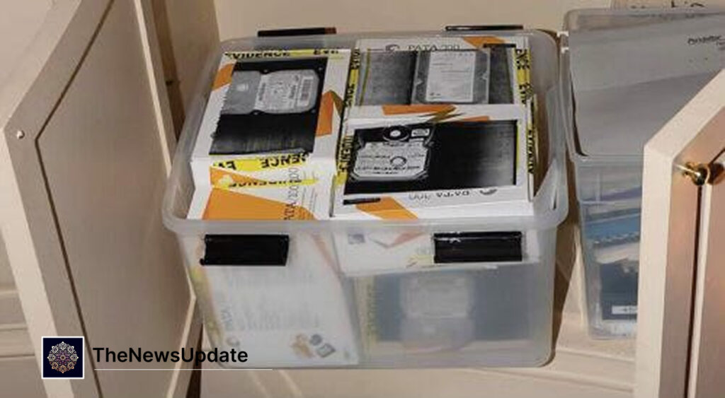 Image in epstein files featuring trump reinstated after backlash — an image from the epstein files showing framed...