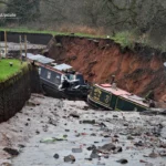 Boaters stranded for Christmas after Llangollen Canal collapse