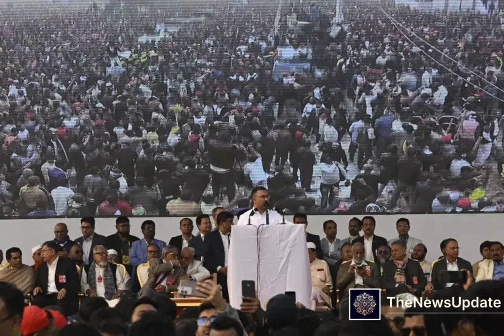 Tarique Rahman invokes Martin Luther King Jr at Dhaka rally