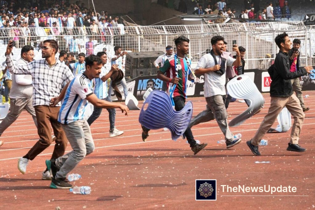 Messi india event chaos: angry fans throw chairs and bottles at kolkata stadium — table of contents background: messi’s...