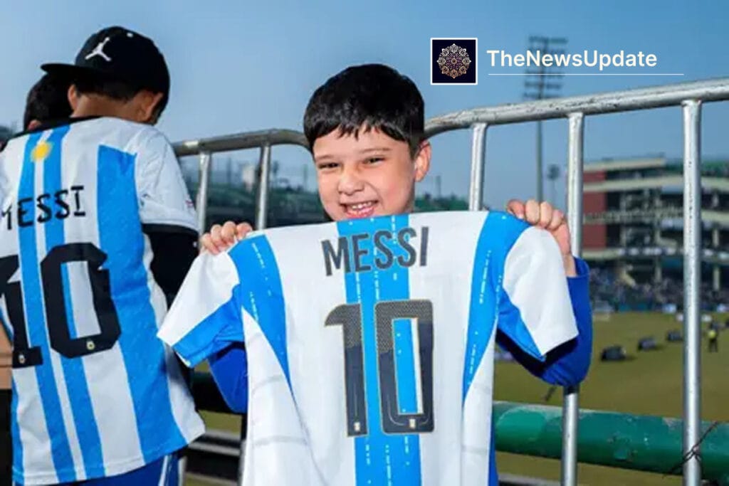 Smooth end to messi india tour after kolkata chaos — by the news update| updated: 17 december 2025 messi interacts with fans...