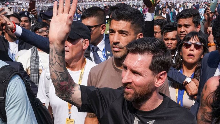 Sourav ganguly files rs 50 crore defamation suit over messi’s kolkata event claims — sourav ganguly attended lionel messi's...