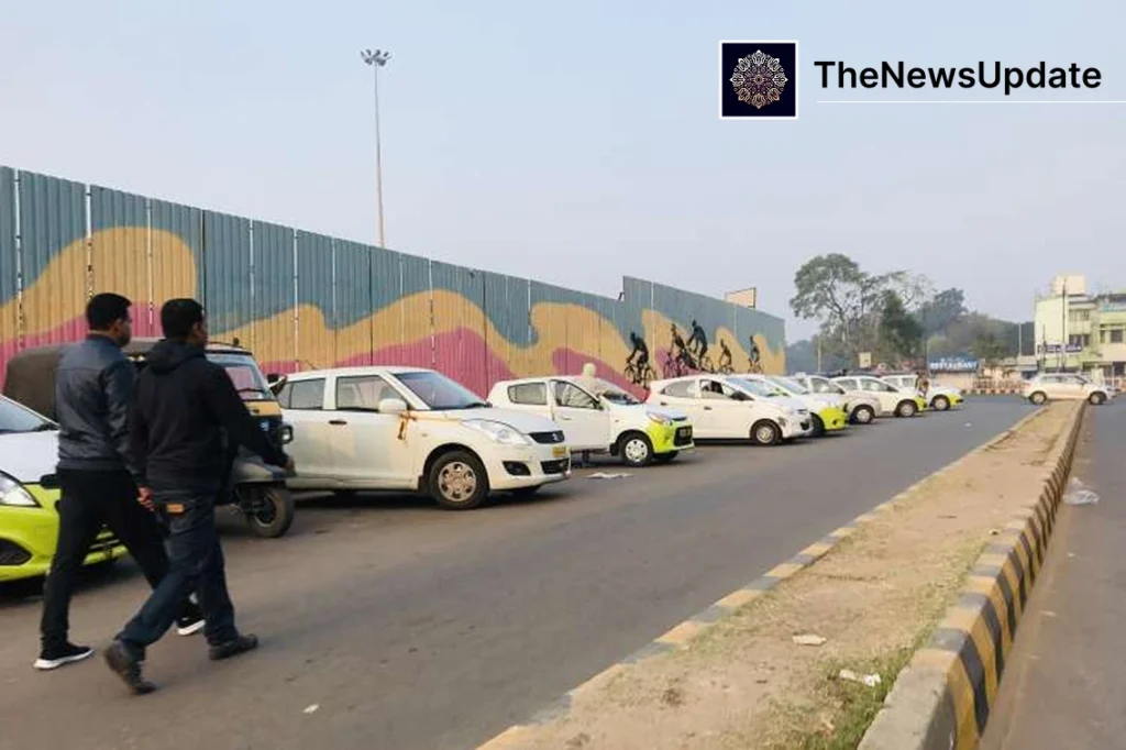 Bharat Taxi app representing Amul-style cooperative ride-hailing model in India