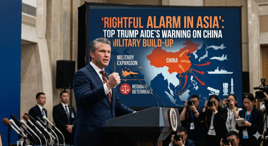 china military build-up sparks alarm across asia, says us us raises concerns over china's expanding...