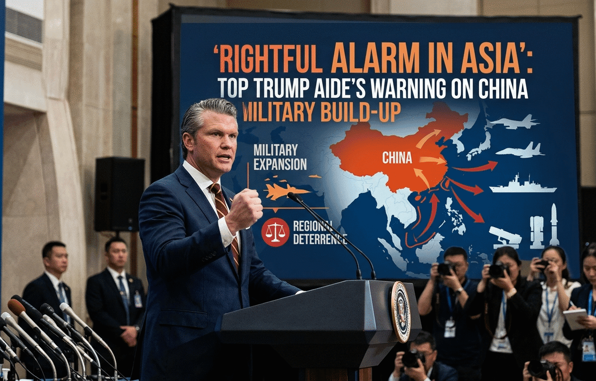 china military build-up sparks alarm across asia, says us us raises concerns over china's expanding...
